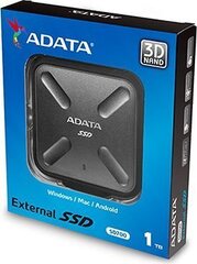 ADATA ASD700-1TU3-CBK цена и информация | Жёсткие диски | 220.lv