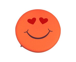 Комплект из 6 пуфов Wood Garden Smiley Seat Hearts Premium, оранжевый цена и информация | Детские диваны, кресла | 220.lv