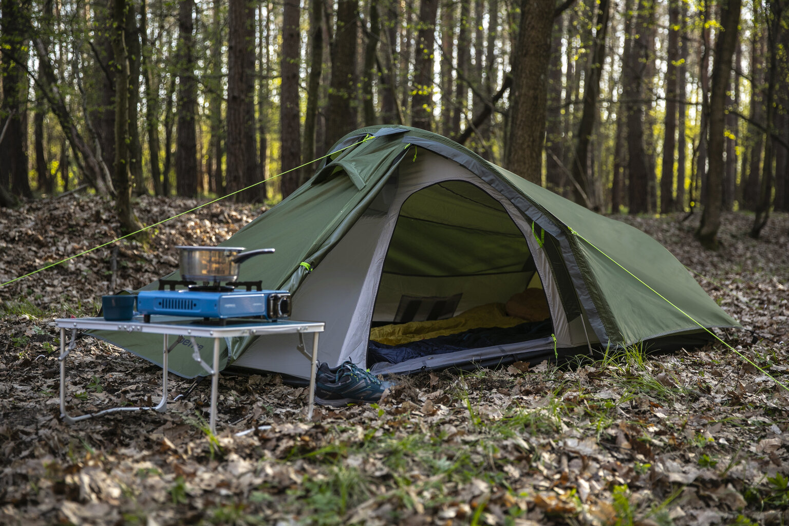 Telts Peme Forest 2, zaļa cena un informācija | Teltis | 220.lv