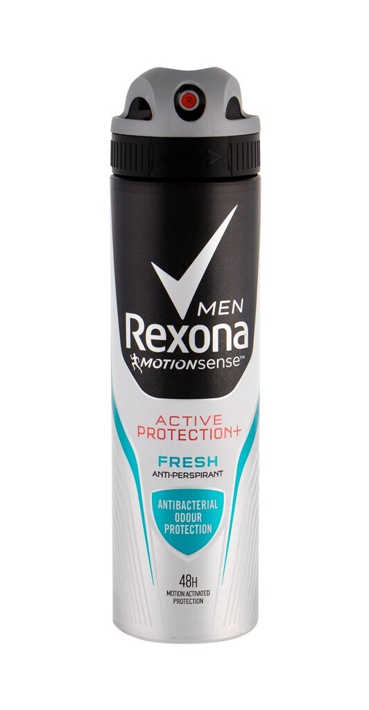 Izsmidzināms dezodorants- antiperspirants Rexona Motionsense Antibacterial vīriešiem, 150ml cena un informācija | Dezodoranti | 220.lv