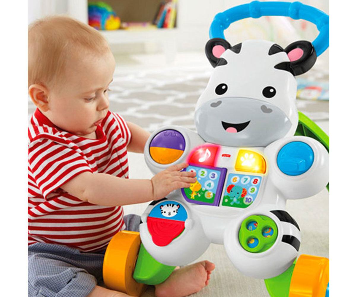 Staigulis Zebra Fisher Price cena un informācija | Rotaļlietas zīdaiņiem | 220.lv