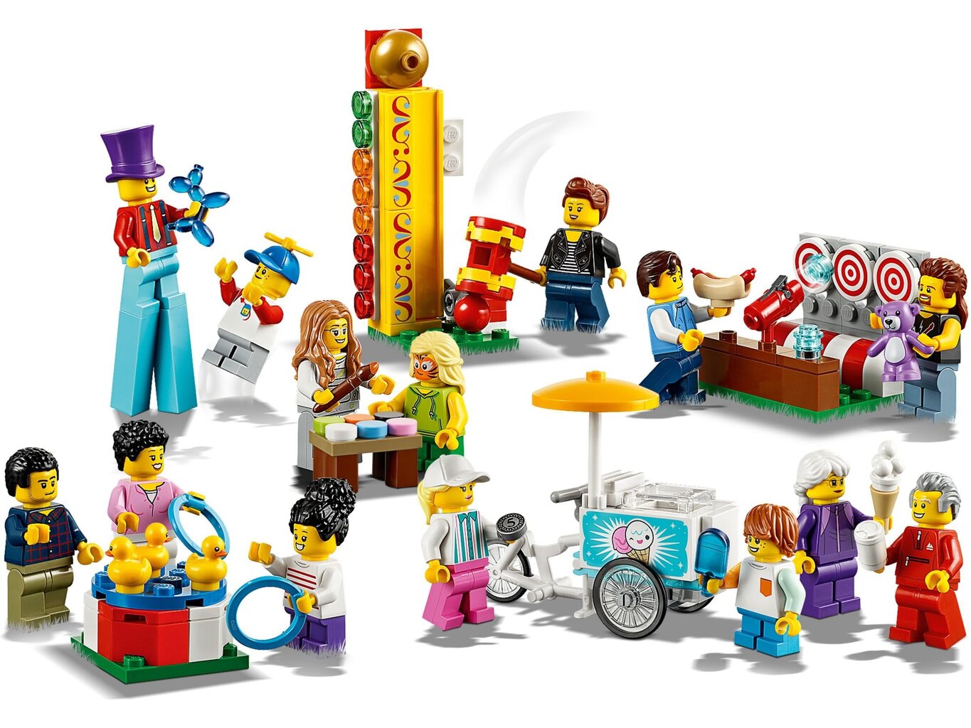 60234 LEGO® City Izkalides gadatirgus cena un informācija | Konstruktori | 220.lv