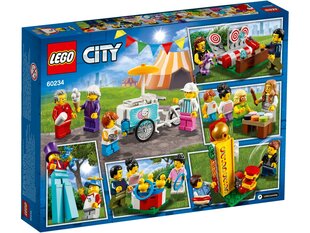 60234 LEGO® City Town Набор людей - ярмарка развлечений цена и информация | Kонструкторы | 220.lv