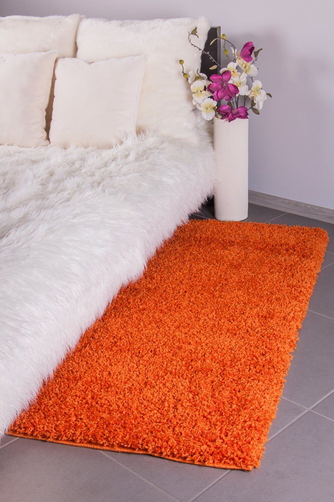 Paklājs Shaggy Orange, 100 x 200 cm cena un informācija | Paklāji | 220.lv