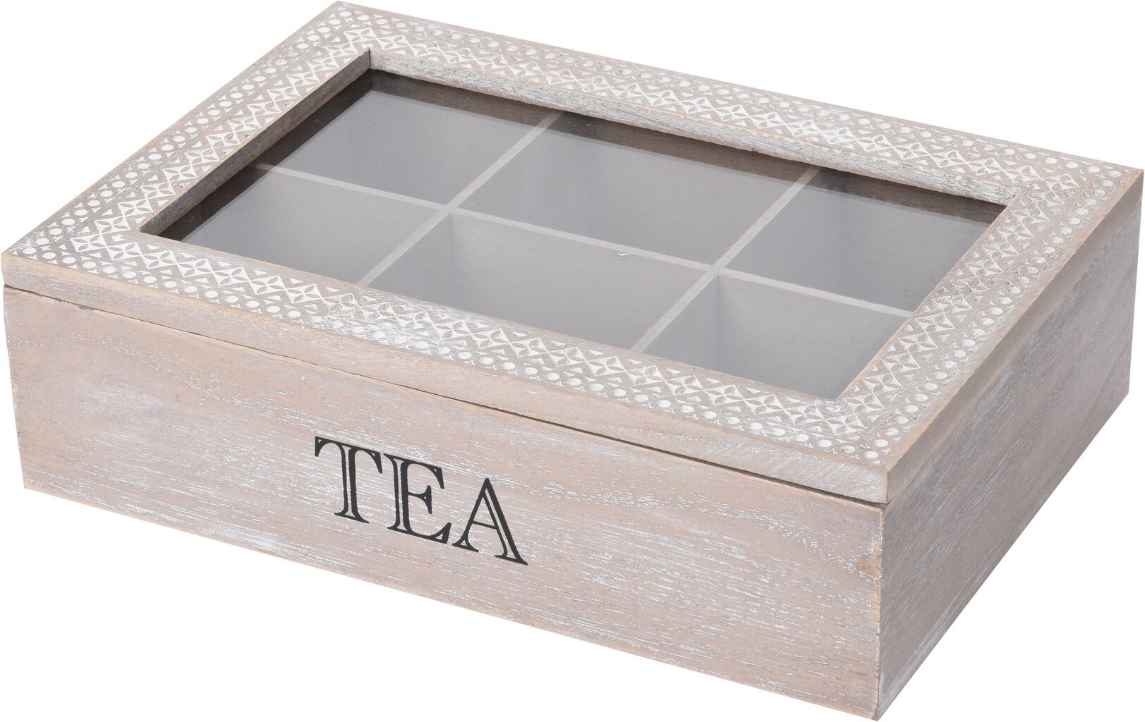 Tējas kaste tējas maisiņiem цена и информация | Trauki pārtikas uzglabāšanai | 220.lv