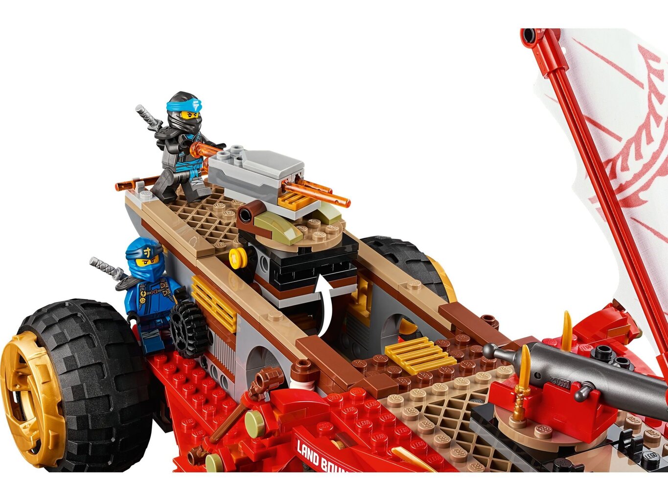 70677 LEGO® NINJAGO Zemes dāvana cena un informācija | Konstruktori | 220.lv