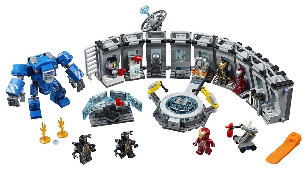 76125 LEGO® Super Heroes Dzelzs vīra bruņu istaba cena un informācija | Konstruktori | 220.lv