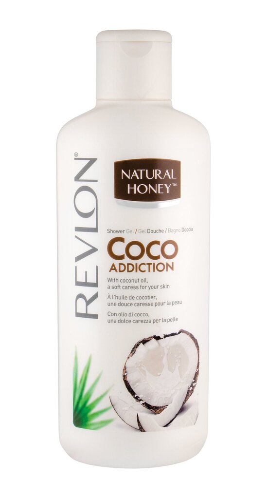 Dušas želeja Revlon Natural Honey Coco Addiction 650 ml cena un informācija | Dušas želejas, eļļas | 220.lv