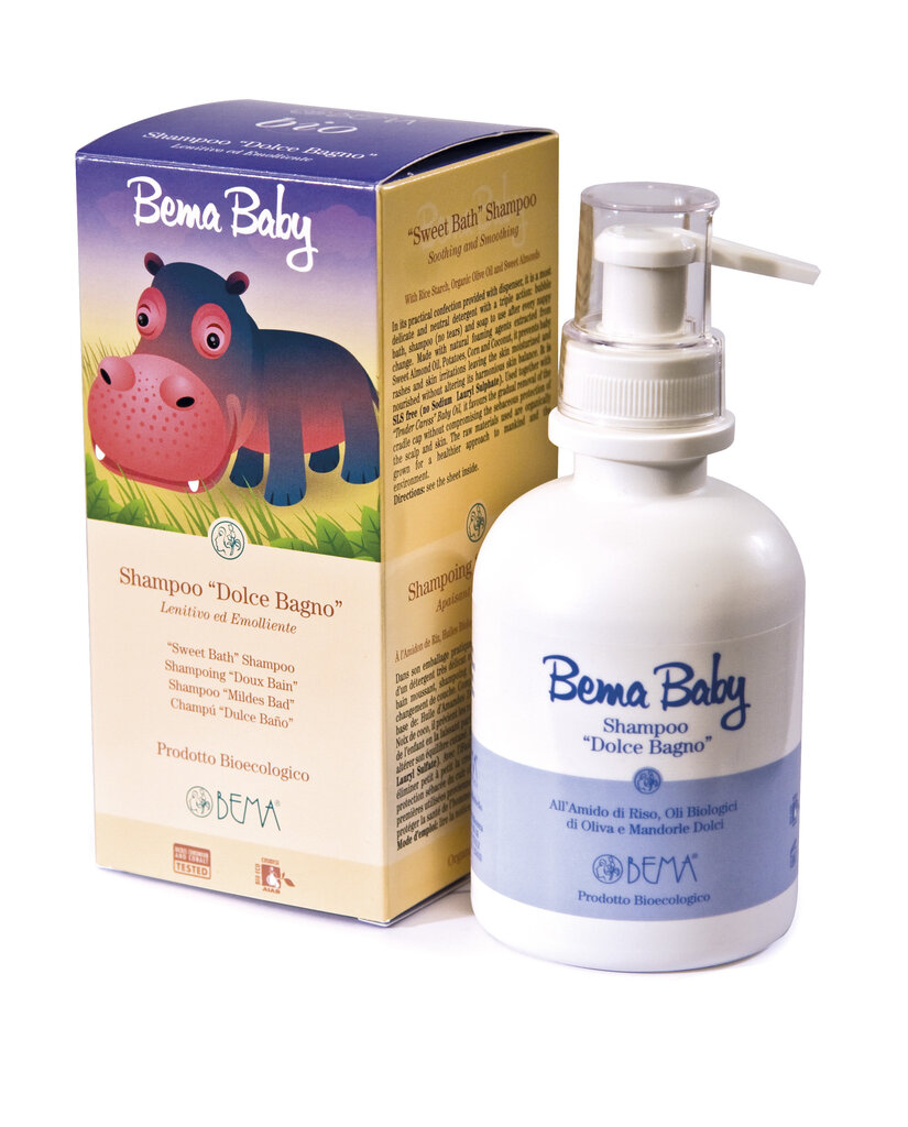 Komplekts bērniem Bema Baby: mazgāšanas šampūns 250 ml, šķidrs krēms 250 ml, aizsargkrēms 250 ml cena un informācija | Bērnu kosmētika, līdzekļi jaunajām māmiņām | 220.lv