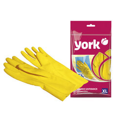 York резиновые перчатки, XL цена и информация | Чистящие средства | 220.lv