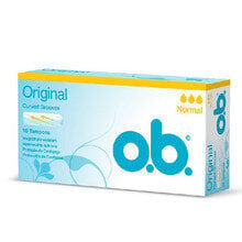 Tamponi O.B. Original Normal 32 gab. cena un informācija | Tamponi, higiēniskās paketes, ieliktnīši | 220.lv