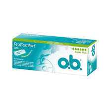 Tamponi O.B. ProComfort Super Plus 16 gab. cena un informācija | Tamponi, higiēniskās paketes, ieliktnīši | 220.lv