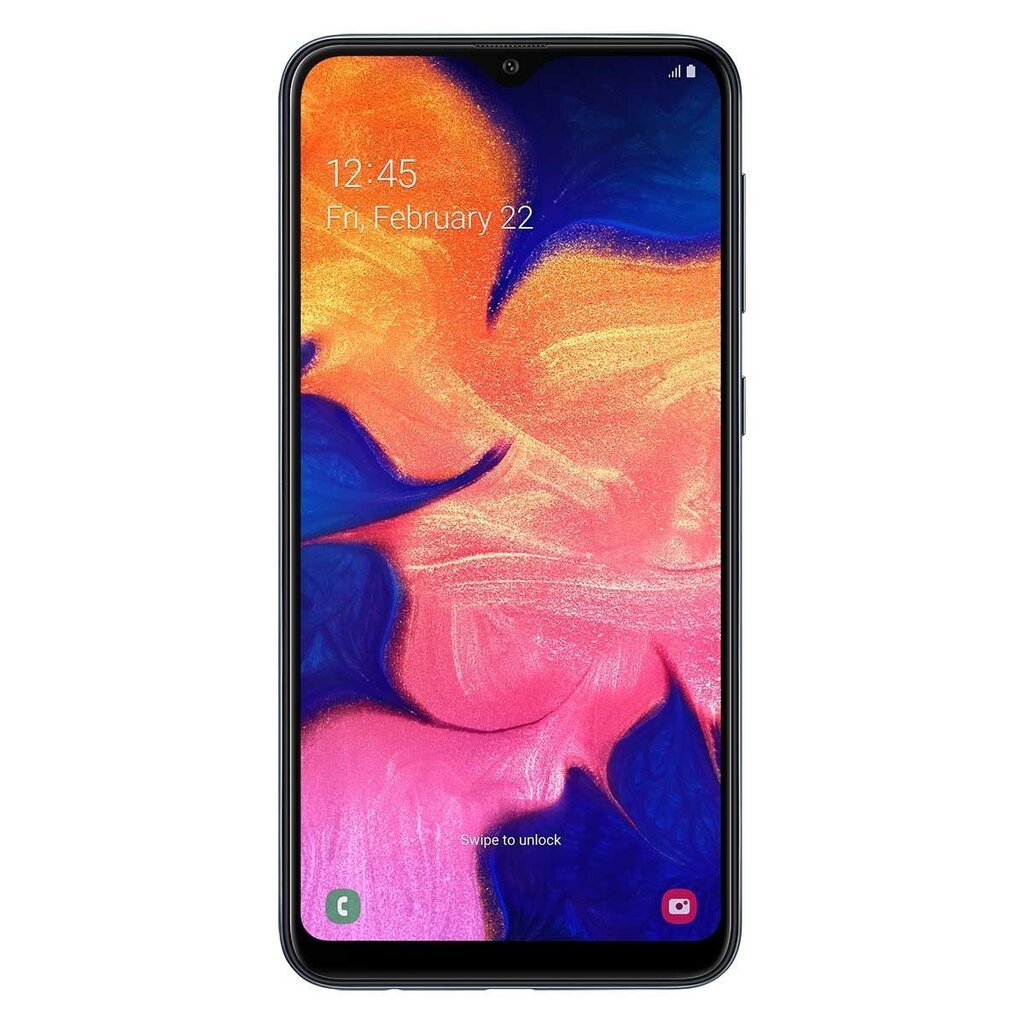 Samsung Galaxy A10, 32GB, Black цена и информация | Mobilie telefoni | 220.lv