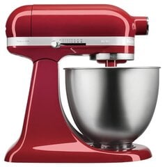 KitchenAid Mini 3,3 л планетарный миксер с наклоненной головкой 5KSM3311XEER (красный) цена и информация | Кухонный комбайн | 220.lv