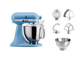 KitchenAid Artisan Elegance 5KSM175PSEVB (zils) цена и информация | Кухонные комбайны | 220.lv