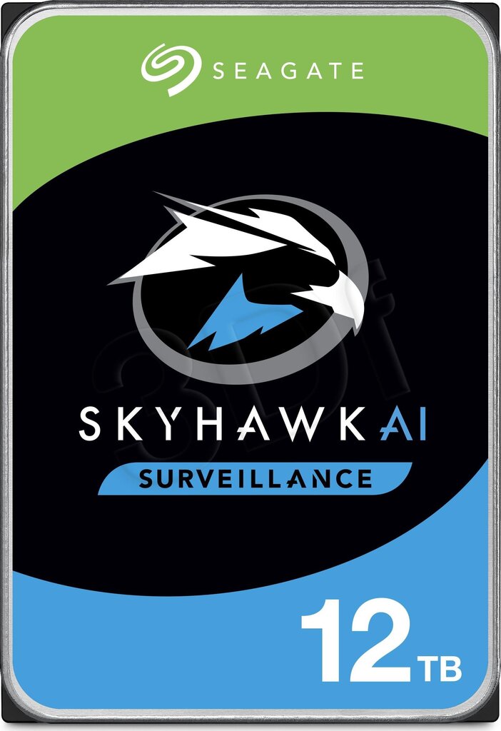 Seagate Surveillance HDD cietais disks AI 3.5" 12000 GB Serial ATA III цена и информация | Iekšējie cietie diski (HDD, SSD, Hybrid) | 220.lv