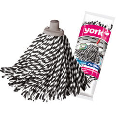 York kokvilnas auduma slotas Mop Zebra uzgalis cena un informācija | Tīrīšanas piederumi | 220.lv