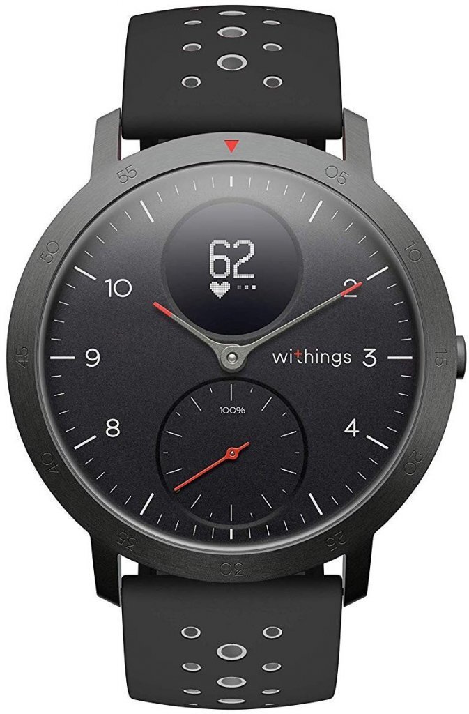 Withings Steel HR Sport 40mm, Pelēks/Melns cena un informācija | Viedpulksteņi (smartwatch) | 220.lv