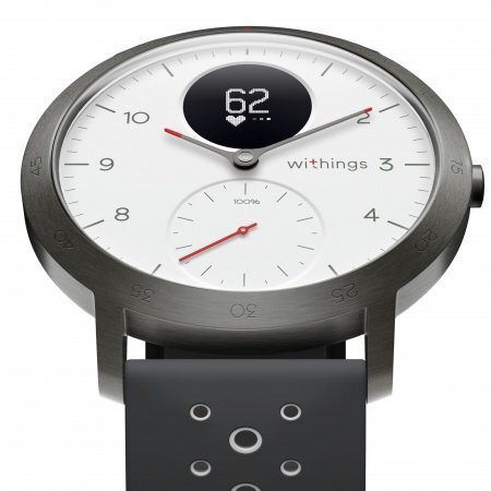 Withings Steel HR Sport 40mm, Balts/Melns cena un informācija | Viedpulksteņi (smartwatch) | 220.lv