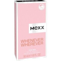 Tualetes ūdens Mexx Whenever Whenever EDT sievietēm, 50 ml cena un informācija | Sieviešu smaržas | 220.lv