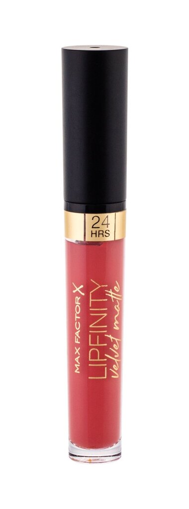 Šķidrā lūpu krāsa Max Factor Lipfinity Velvet Matte 3,5 ml, 045 Posh Pink cena un informācija | Lūpu krāsas, balzāmi, spīdumi, vazelīns | 220.lv