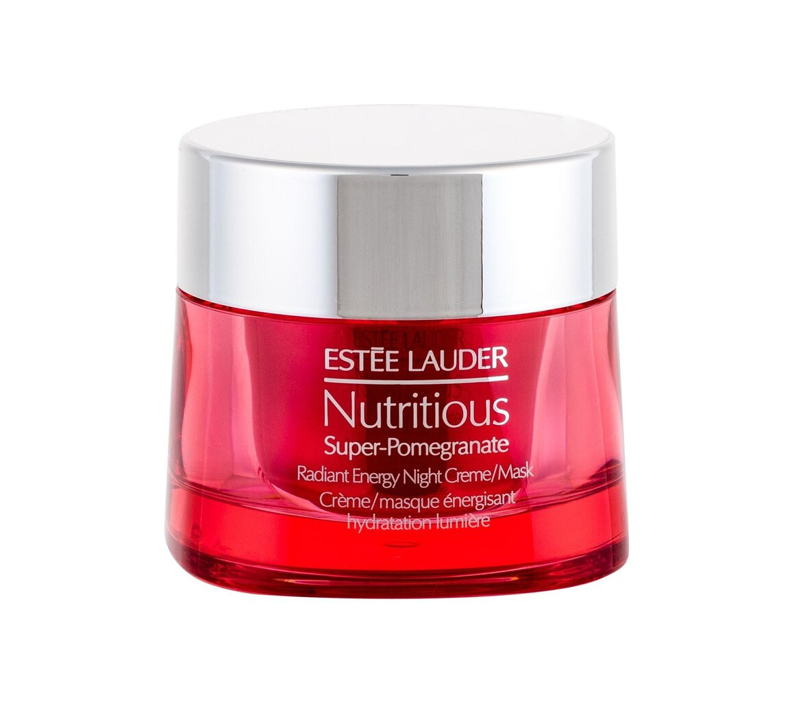 Mitrinošs Nakts Sejas krēms Estee Lauder Nutritious arper-Pomegranate, 50 ml цена и информация | Sejas krēmi | 220.lv