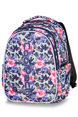 Светящийся рюкзак COOLPACK JOY LED CAMO ROSES A21209 цена и информация | Школьные рюкзаки, спортивные сумки | 220.lv
