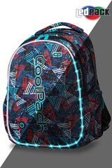 CoolPack Mugursoma Joy L LED - Trīsstūri cena un informācija | Skolas somas | 220.lv