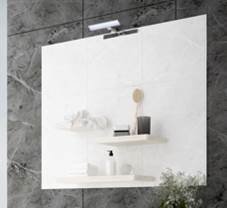 Vannas istabas mēbeļu komplekts Teka Inca Combo 2S, 80 cm, ozola krāsas cena un informācija | Vannas istabas mēbeļu komplekti | 220.lv