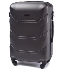 Средний чемодан Wings Peacock M, тёмно-серый цена и информация | Чемоданы, дорожные сумки | 220.lv