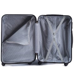 Большой чемодан Wings Peacock L, светло-коричневый цена и информация | Чемоданы, дорожные сумки | 220.lv