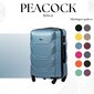 Liela izmēra koferis Wings Peacock L, gaiši zils cena un informācija | Koferi, ceļojumu somas | 220.lv