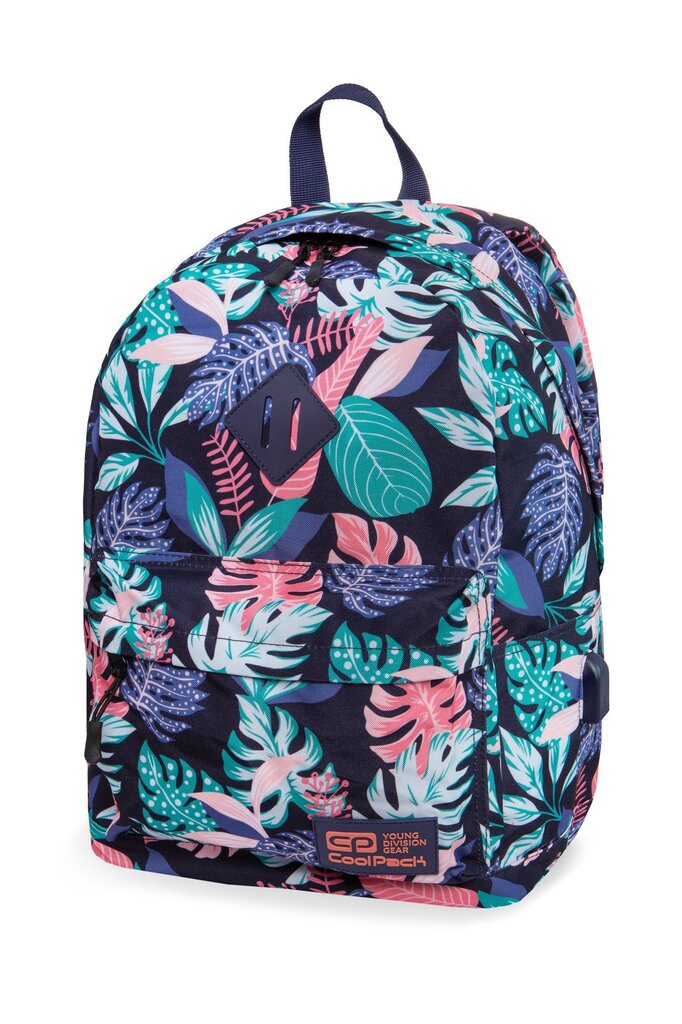 Mugursoma CoolPack Cross USB Tropical Mist B26043 cena un informācija | Skolas somas | 220.lv