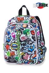 Izgaismota mugursoma COOLPACK BOBBY LED GRAFFITI cena un informācija | Skolas somas | 220.lv