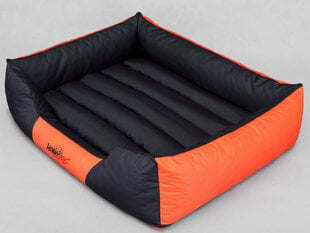 Hobbydog лежак Comfort L, черный/оранжевый цена и информация | Лежаки, домики | 220.lv