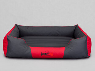 Hobbydog guļvieta Comfort L, pelēka/sarkana cena un informācija | Suņu gultas, spilveni, būdas | 220.lv