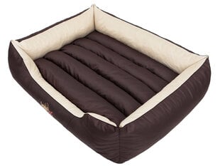 Hobbydog лежак Comfort XL, коричневого/кремового цвета цена и информация | Лежаки, домики | 220.lv