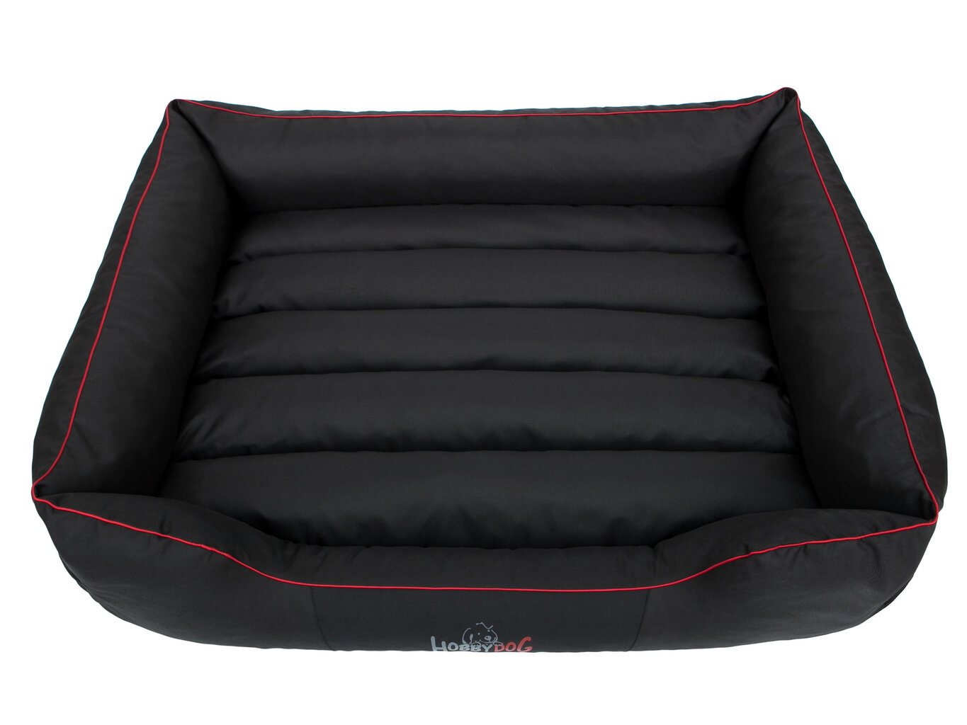 Hobbydog guļvieta Comfort XXL, melna ar apmali цена и информация | Suņu gultas, spilveni, būdas | 220.lv