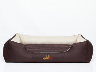 Hobbydog лежак Comfort XXL, коричневый/кремового цвета цена и информация | Лежаки, домики | 220.lv