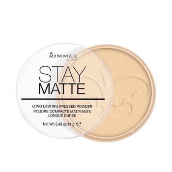 Rimmel London Stay Matte пудра 14 г, 001 Transparent цена и информация | Пудры, базы под макияж | 220.lv