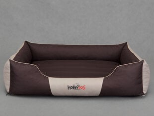 Hobbydog лежак Comfort XXXL, коричневого/кремового цвета цена и информация | Лежаки, домики | 220.lv