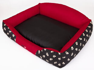 Hobbydog karaliska gulta L, sarkana cena un informācija | Suņu gultas, spilveni, būdas | 220.lv
