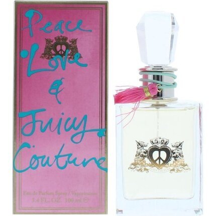 Juicy Couture Peace, Love and Juicy Couture EDP sievietēm 100 ml цена и информация | Sieviešu smaržas | 220.lv