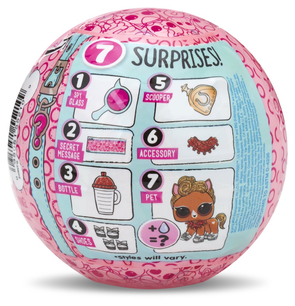 Populāras lelles L.O.L. Surprise Pets цена и информация | Rotaļlietas meitenēm | 220.lv