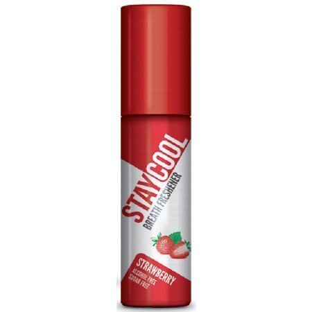 Mutes atsvaidzinātājs Stay Cool Strawberry 20 ml cena un informācija | Zobu pastas, birstes | 220.lv