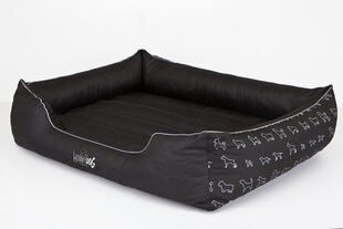 Hobbydog guļvieta Prestige L kucēniem, melna cena un informācija | Suņu gultas, spilveni, būdas | 220.lv