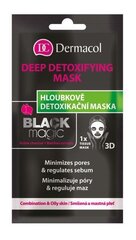 Маска для лица Dermacol Black Magic 1 шт цена и информация | Маски для лица, патчи для глаз | 220.lv