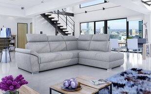 Мягкий угловой диван Loreto G, светло-серый цена и информация | Угловые диваны | 220.lv