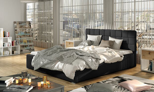 Кровать Grand MD, 140x200 см, черная цена и информация | Кровати | 220.lv