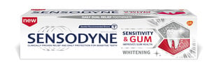 SENSODYNE зубная паста Sensitivity & Gum Whitening 75 мл цена и информация | Зубные щетки, пасты | 220.lv